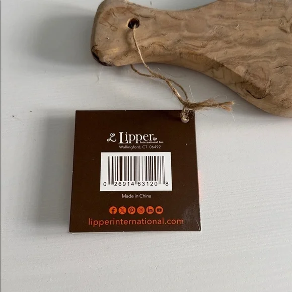 Natural Olive Wood Lipper International Asymmetrical Board NWT - Picture 4 of 4